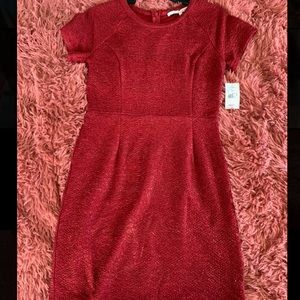 Dark red & Gold Women’s Formal Dress